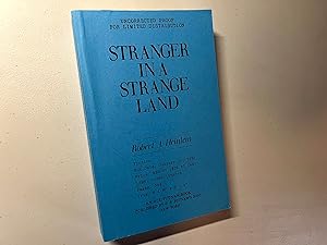 Imagen del vendedor de Stranger in a Strange Land a la venta por Falling Waters Booksellers