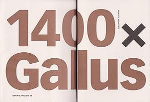 Seller image for 1400 x Gallus. for sale by Homburger & Hepp