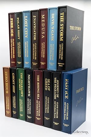 Seller image for Fire Ice, Lost City, Polar Shift, the Navigator, Medusa, Devil's Gate, the Storm, Zero Hour, Ghost Ship, the Pharaoh's Secret, Nighthawk, the Rising Sea, Sea of Greed, Journey of the Pharaohs and Dark Ice (15 Numbered Editions from Numa Files) for sale by Rare Collections