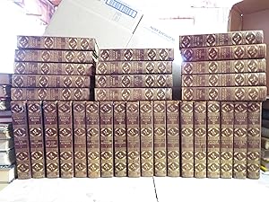 Seller image for The Romances of Alexandre Dumas - 32 Vols.- Leather- Limited for sale by David R. Smith - Bookseller