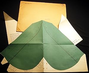 Imagen del vendedor de Conical-shaped Hat Pattern with Assembly Instructions Advertising Promotional Give-Away Compliments of Jeddo-Highland Coal Co. Jeddo Pennsylvania with Original Mailing Envelope. a la venta por Certain Books, ABAA