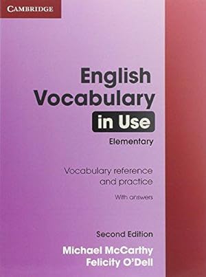 Immagine del venditore per English Vocabulary in Use Elementary with Answers: Book with Answers venduto da WeBuyBooks