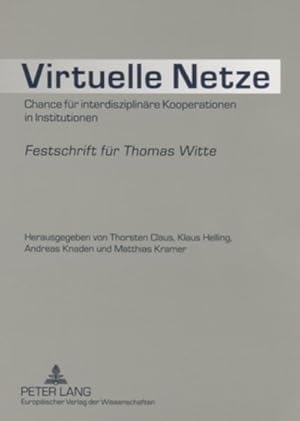 Image du vendeur pour Virtuelle Netze mis en vente par BuchWeltWeit Ludwig Meier e.K.