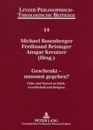 Immagine del venditore per Geschenkt - umsonst gegeben? venduto da BuchWeltWeit Ludwig Meier e.K.