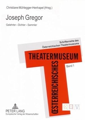 Seller image for Joseph Gregor for sale by BuchWeltWeit Ludwig Meier e.K.