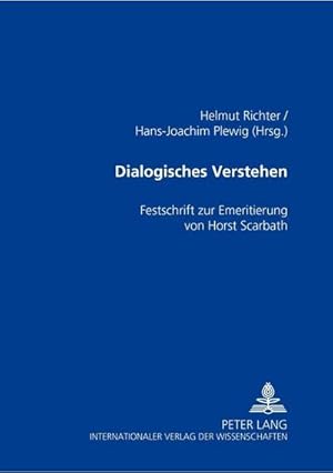 Seller image for Dialogisches Verstehen for sale by BuchWeltWeit Ludwig Meier e.K.