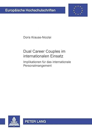 Immagine del venditore per Dual Career Couples im internationalen Einsatz venduto da moluna