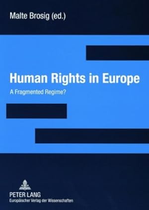 Bild des Verkufers fr Human Rights in Europe zum Verkauf von BuchWeltWeit Ludwig Meier e.K.