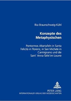 Seller image for Konzepte des Metaphysischen for sale by BuchWeltWeit Ludwig Meier e.K.