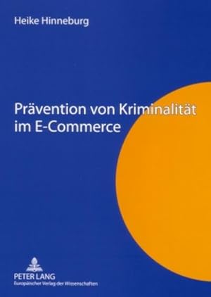 Seller image for Prvention von Kriminalitt im E-Commerce for sale by BuchWeltWeit Ludwig Meier e.K.