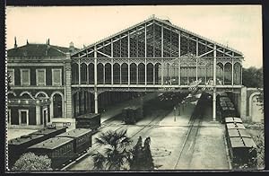 Ansichtskarte Madrid, Estación del Norte, Blick auf Bahnhof