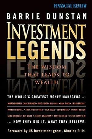 Imagen del vendedor de Investment Legends: The Wisdom that Leads to Wealth (Financial Review) a la venta por WeBuyBooks