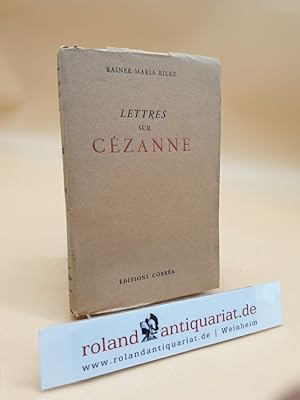 Image du vendeur pour Lettres sur Czanne mis en vente par Roland Antiquariat UG haftungsbeschrnkt