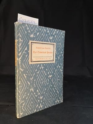 Imagen del vendedor de Das Ordensland Preuen Insel-Bcherei Nr. 182/1. 36.-45. Tausend. a la venta por ANTIQUARIAT Franke BRUDDENBOOKS