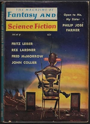 Image du vendeur pour The Magazine of FANTASY AND SCIENCE FICTION (F&SF): May 1960 mis en vente par Books from the Crypt