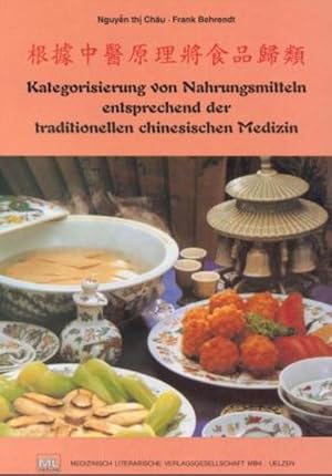 Kategorisierung von Nahrungsmitteln entsprechend der traditionellen chinesischen Medizin (TCM) Ng...