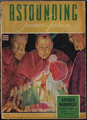 Imagen del vendedor de ASTOUNDING Science Fiction: May 1943 ("Gather, Darkness!") a la venta por Books from the Crypt