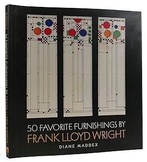 Seller image for 50 FAVORITE FURNISHINGS BY FRANK LLOYD WRIGHT for sale by Rare Book Cellar