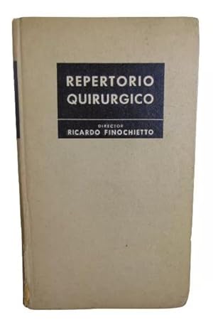 Repertorio Quirurgico