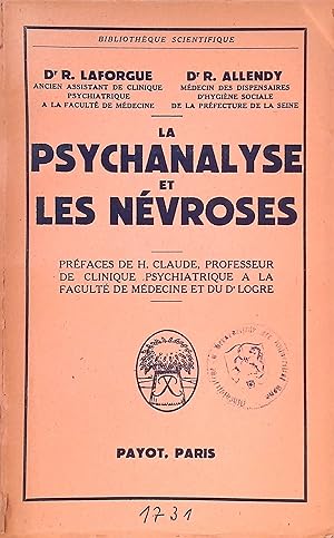 Imagen del vendedor de La Psychanalyse et les Nvroses a la venta por books4less (Versandantiquariat Petra Gros GmbH & Co. KG)