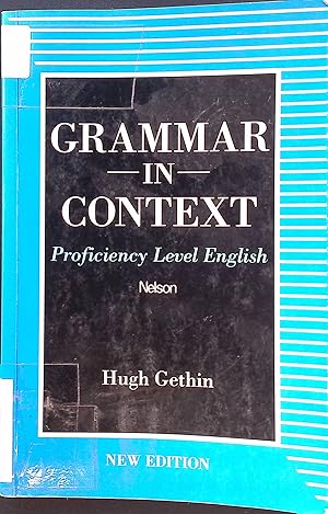 Seller image for Grammar in Context: Proficiency Level English for sale by books4less (Versandantiquariat Petra Gros GmbH & Co. KG)