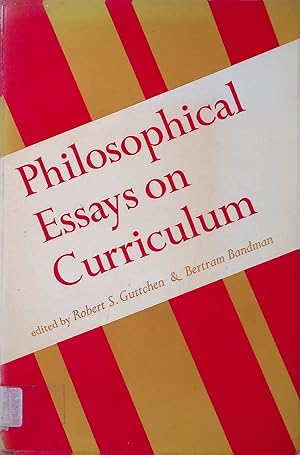 Bild des Verkufers fr Philosophical Essays on Curriculum zum Verkauf von books4less (Versandantiquariat Petra Gros GmbH & Co. KG)