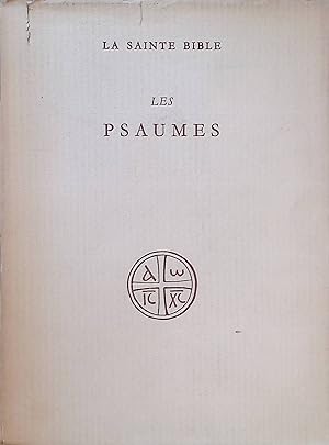 Imagen del vendedor de Les Psaumes Le Sainte Bible a la venta por books4less (Versandantiquariat Petra Gros GmbH & Co. KG)