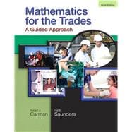 Imagen del vendedor de Mathematics for the Trades A Guided Approach a la venta por eCampus