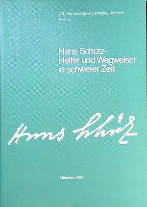 Seller image for Der Haibachkreis - in: Hans Schtz - Helfer und Wegweiser in schwerer Zeit. Schriftenreihe der Ackermann-Gemeinde, H. 32. for sale by books4less (Versandantiquariat Petra Gros GmbH & Co. KG)