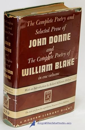 Seller image for The Complete Poetry and Selected Prose of John Donne -and- The Complete Poetry of William Blake (in one volume) (Modern Library Giant #G70.1) for sale by Bluebird Books (RMABA, IOBA)