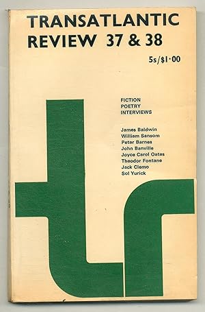 Seller image for The Transatlantic Review - Number 37 & 38, Autumn-Winter, 1970-71 for sale by Between the Covers-Rare Books, Inc. ABAA