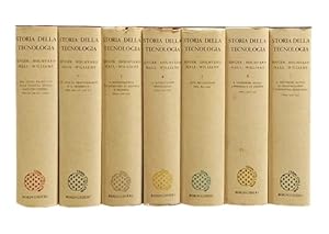 Bild des Verkufers fr Storia della tecnologia. Vol.I: Dai tempi primitivi alla caduta degli imperi 500 a.C circa. Vol.II: Le civilt mediterranee e il medioevo circa 700 a.C. -1500 D.C. Vol.III: Il Rinascimento e l'incontro di scienza e tecnica circa 1500-1750. Vol.IV: La rivoluzione induatriale circa 1750-1850. Vol.V: L'et dell'acciaio circa 1850-1900. Vol.VI:Il Ventesimo secolo. L energia e le risorse. Vol.VII: Il Ventesimo secolo. Le comunicazioni e l industria scientifica. zum Verkauf von FIRENZELIBRI SRL