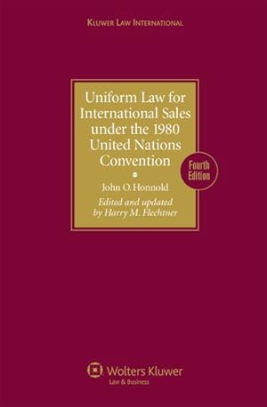 Image du vendeur pour Uniform Law for International Sales Under the 1980 United Nations Convention mis en vente par GreatBookPrices