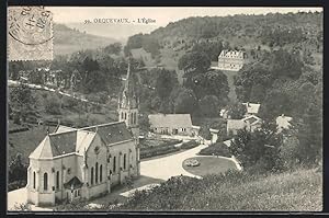 Carte postale Orquevaux, L`Eglise