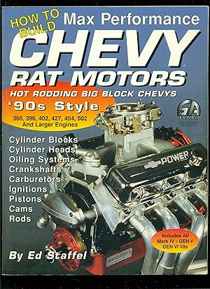 Bild des Verkufers fr How to Build Max Performance Chevy Rat Motors: Hot Rodding Big-Block Chevys (S-A Design) zum Verkauf von Don's Book Store