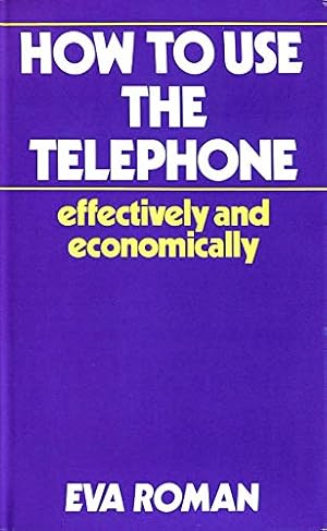 Bild des Verkufers fr How to Use the Telephone zum Verkauf von WeBuyBooks
