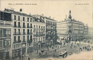 Ansichtskarte / Postkarte Madrid Spanien, Calle de Alcala