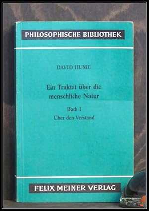 Bild des Verkufers fr Ein Traktat ber die menschliche Natur. 1: ber den Verstand. zum Verkauf von Antiquariat Johann Forster