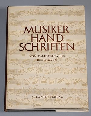 Seller image for Musiker Handschriften - Von Palestrina bis Beethoven for sale by Rmpelstbchen