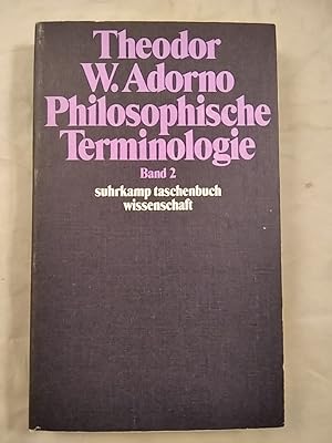 Philosophische Terminologie - Band 2.