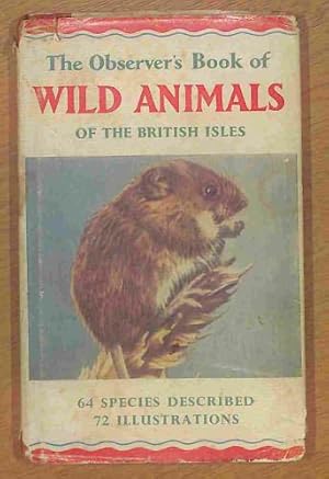 Imagen del vendedor de The Observer`s Book of Wild Animals a la venta por WeBuyBooks