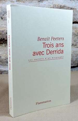 Image du vendeur pour Trois ans avec Derrida. mis en vente par Latulu
