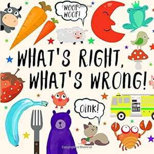 Bild des Verkufers fr What's Right, What's Wrong!: A Fun Guessing Game for 2-4 year olds zum Verkauf von WeBuyBooks 2