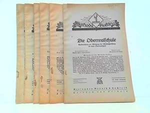 Bild des Verkufers fr Konvolut aus 6 Heften! Die Oberrealschule - Vorbereitung zur Ablegung der Abschluprfung an der Oberrealschule. Geschichte Teil II (Briefe 12 bis 17). Methode Rustin - Selbstunterrichts-Briefe. zum Verkauf von Antiquariat Kirchheim