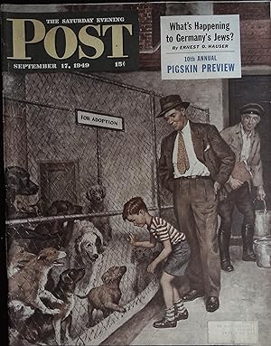 The Saturday Evening Post September 17, 1949 Amos Sewell, Peter Dawson