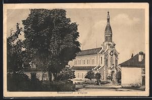 Ansichtskarte Bressaucourt, L`Eglise