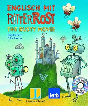 Image du vendeur pour Englisch mit Ritter Rost - The Rusty Movie - Buch mit Audio-CD: Eine Lern-Geschichte mit viel Musik mis en vente par Studibuch