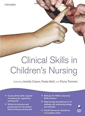 Immagine del venditore per Clinical Skills in Children's Nursing venduto da WeBuyBooks