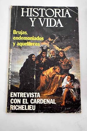 Immagine del venditore per Historia y Vida, n 85 ABRIL 1975:: Franco y el franquismo (1939-1974). 2a parte. Las etapas del Rgimen; Espaa en la cancin popular anglosajona; Entrevista con el cardenal Richelieu; Historia y leyenda de la Orden de la Jarretera; Tres damas en la Historia Antigua; Exilio y muerte de Goya; 1936-39. Las condecoraciones del Ejrcito Republicano; Brujas y endemoniados; Cmo naci el crucigrama; Pequea historia del ltimo parte de guerra; Valdivia, conquistador de Chile venduto da Alcan Libros