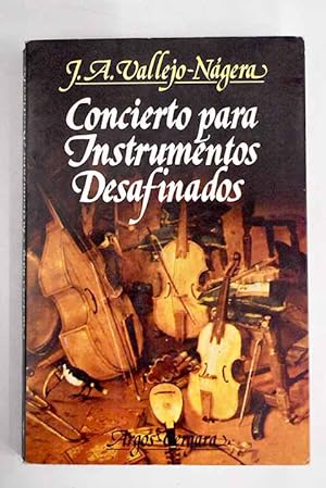 Seller image for Concierto para instrumentos desafinados for sale by Alcan Libros